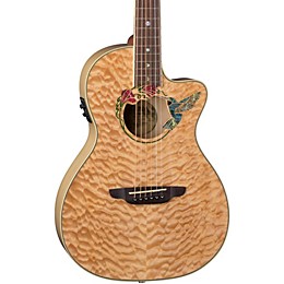 Open Box Luna Fauna Humminbird Acoustic-Electric Guitar Level 1 Natural