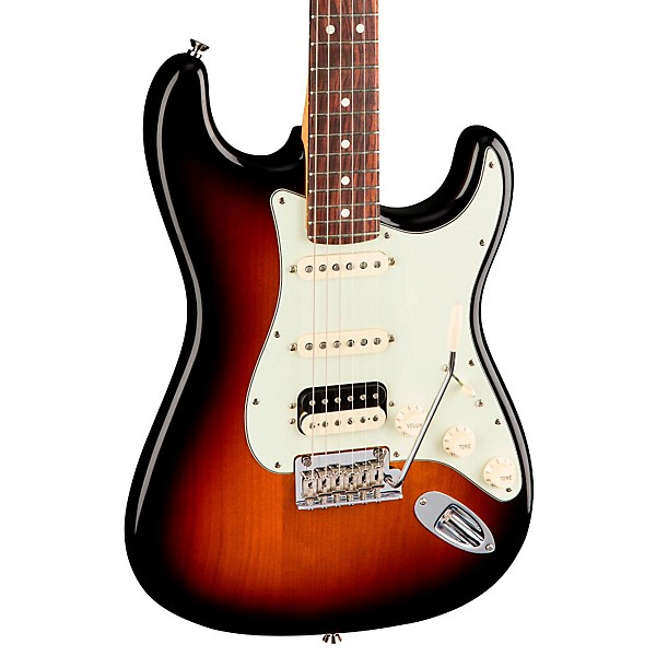 Fender American Professional Stratocaster HSS Shawbucker Rosewood Fingerboard Electric Guitar 3-Color Sunburst
