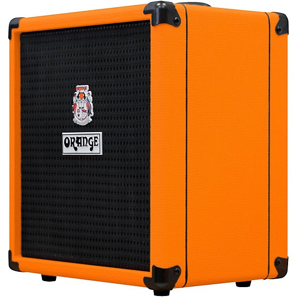 Open Box Orange Amplifiers Crush Bass 25 25W Bass Combo Amplifier Level 1 Orange
