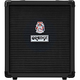 Orange Amplifiers Crush Bass 25 25W Bass Combo Amplifier Or... Orange Amplifiers Crush Bass 25 25W Bass Combo Amplifier Black