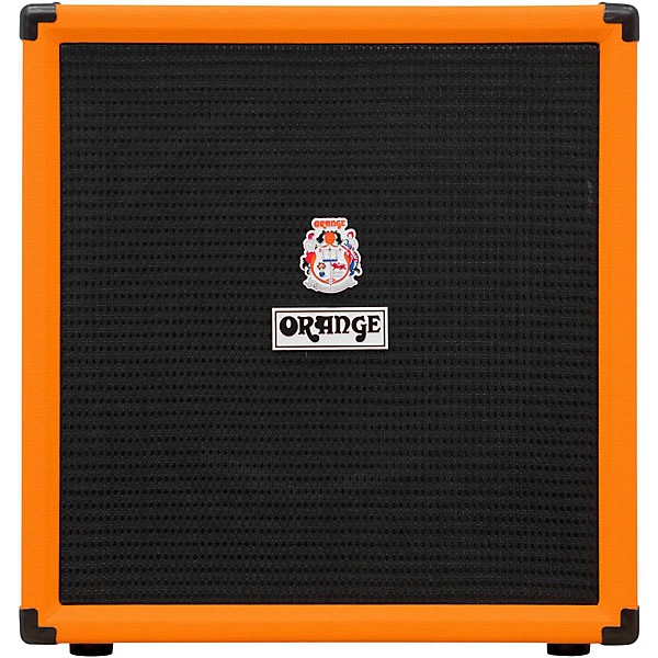 Open Box Orange Amplifiers Crush Bass 100 100W 1x15 Bass Combo Amplifier Level 1 Orange