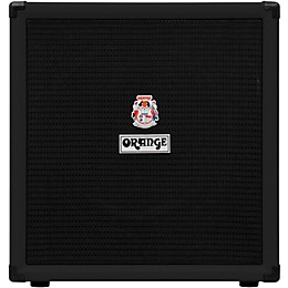 Open Box Orange Amplifiers Crush Bass 100 100W 1x15 Bass Combo Amplifier Level 1 Black