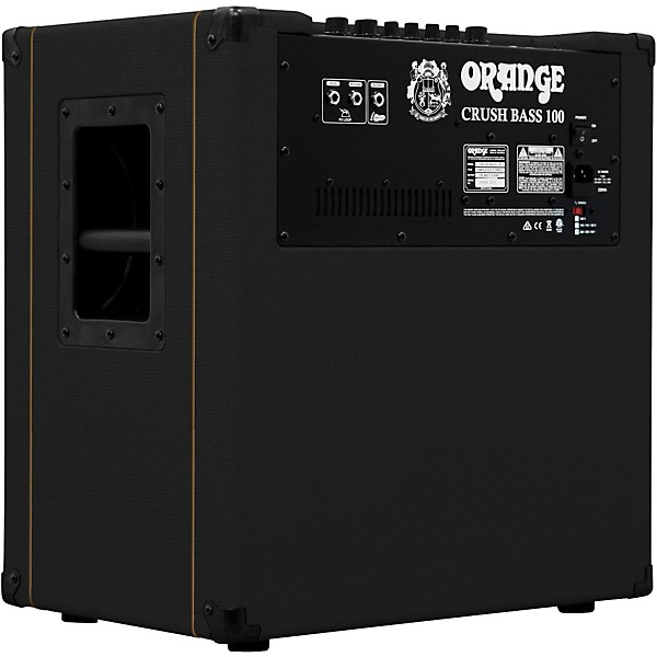 Orange Amplifiers Crush Bass 100 100W 1x15 Bass Combo Amplifier Black