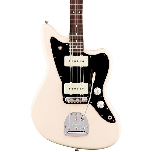 Open Box Fender American Professional Jazzmaster Rosewood Fingerboard Electric Guitar Level 2 Olympic White 190839199614
