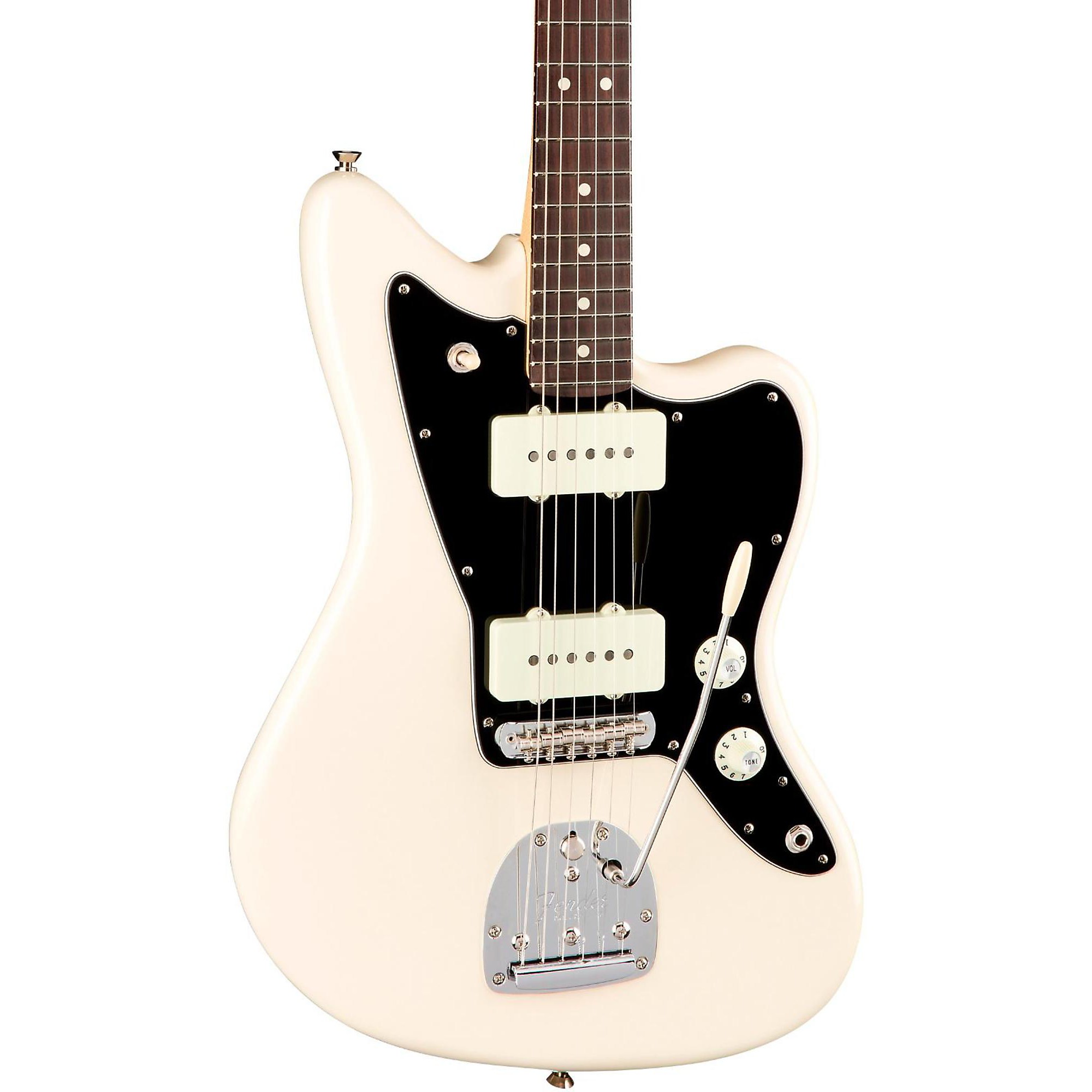ギター Fender USA Jazzmaster Olympic White Carter Vintage - Fender Jazzmaster 1962, Olympic White