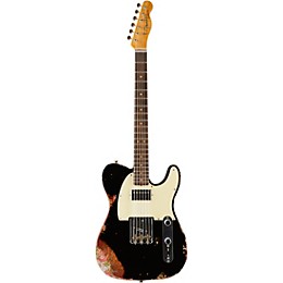 Open Box Fender Custom Shop Limited Edition '60s Telecaster HS Maple Fingerboard Level 2 Black over Pink Paisley 190839757371