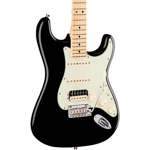 Open Box Fender American Professional Stratocaster HSS Shawbucker Maple Fingerboard Electric Guitar Level 2 Black 19083913...