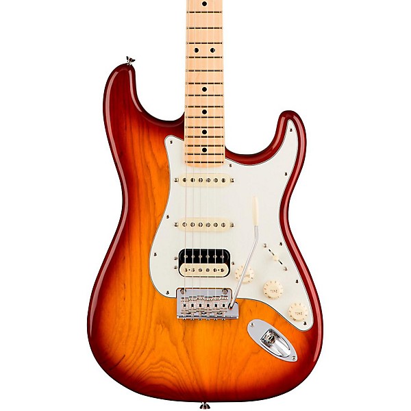 Open Box Fender American Professional Stratocaster HSS Shawbucker Maple Fingerboard Electric Guitar Level 2 Sienna Sunburs...