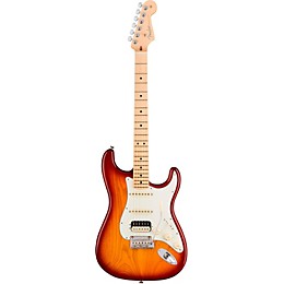 Open Box Fender American Professional Stratocaster HSS Shawbucker Maple Fingerboard Electric Guitar Level 2 Sienna Sunburst 190839552471