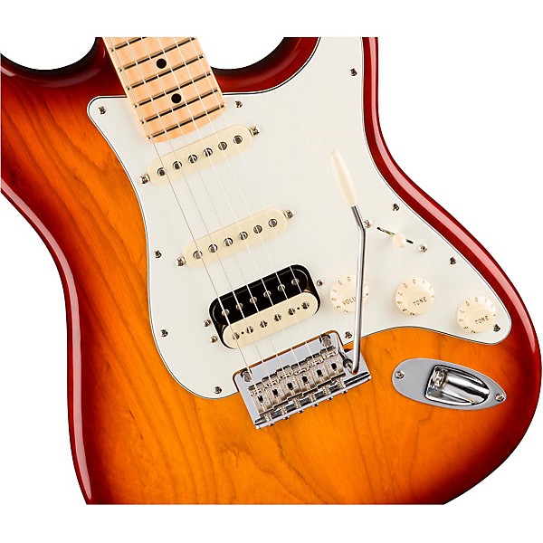 Open Box Fender American Professional Stratocaster HSS Shawbucker Maple Fingerboard Electric Guitar Level 2 Sienna Sunburs...