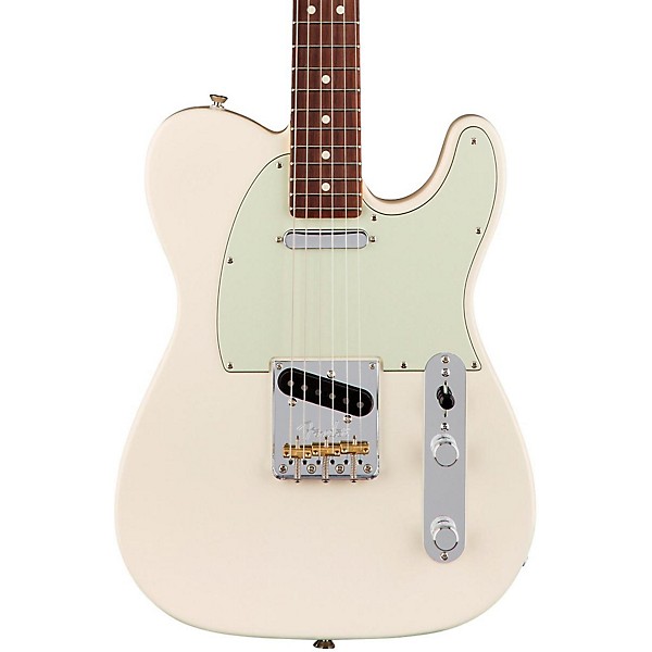 Fender American Professional Telecaster Rosewood Fingerboard Electric Guitar Olympic White