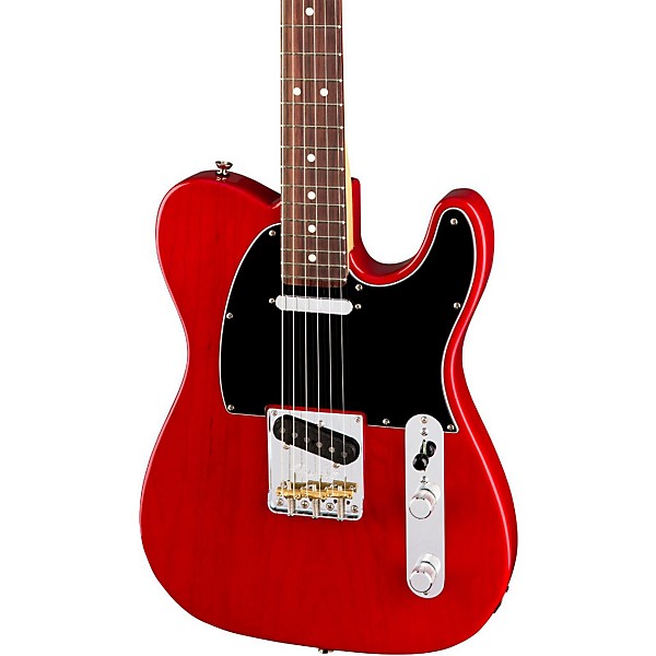 Open Box Fender American Professional Telecaster Rosewood Fingerboard Electric Guitar Level 2 Transparent Crimson 19083990...