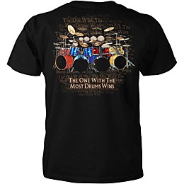 Taboo T-Shirt "The Most Drums Win" XX Large