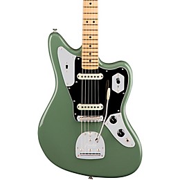 Fender American Professional Jaguar Maple Fingerboard Electric Guitar Antique Olive