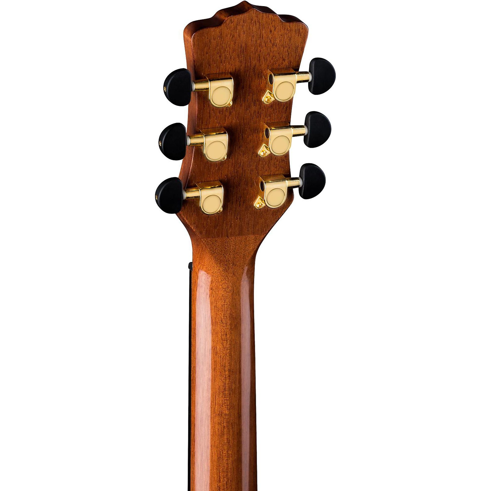 Open Box Luna Vista Mustang Tropical Wood RSW Back Acoustic