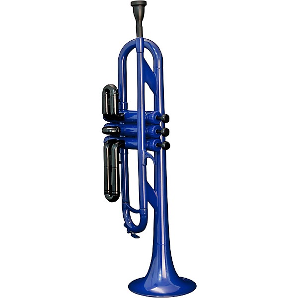 Cool Wind CTR-200 Series Plastic Bb Trumpet Blue