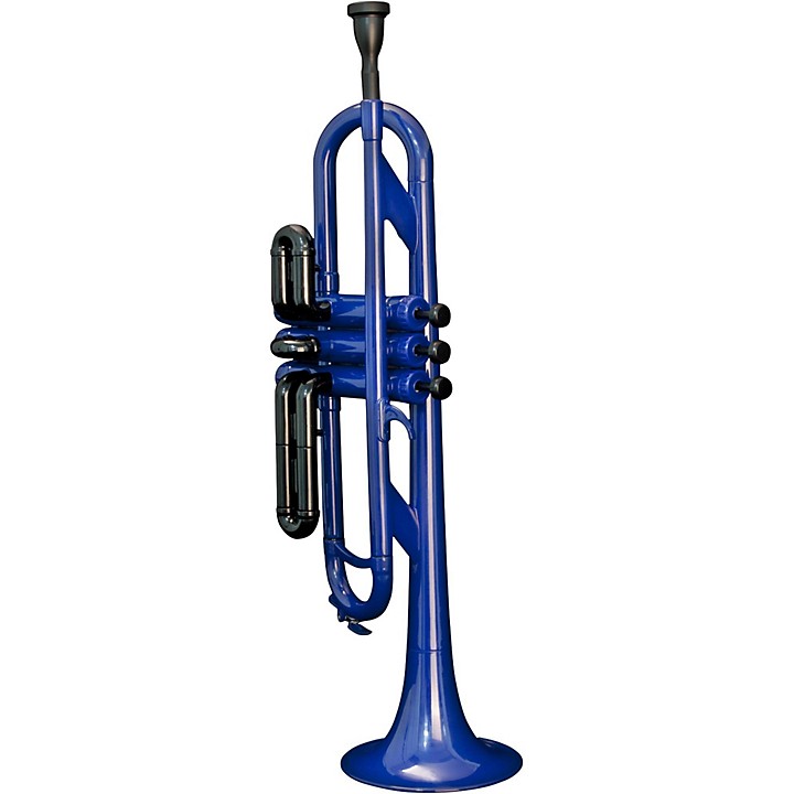 Cool Wind CTR200 Series Plastic Bb Trumpet Blue Guitar Center