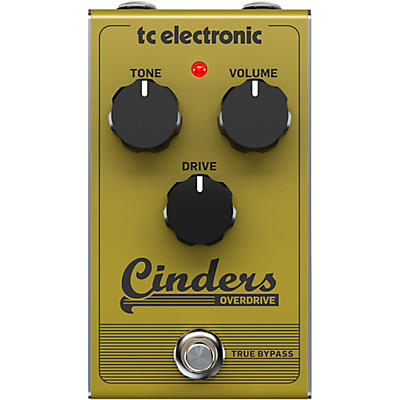Tc Electronic Cinders Overdrive Effects Pedal for sale