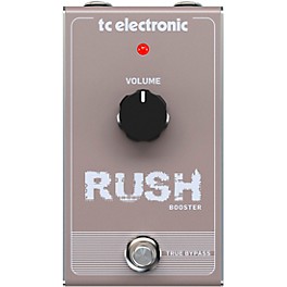 Open Box TC Electronic Rush booster Effect Pedal Level 1