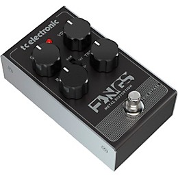 Open Box TC Electronic Fangs Metal Distortion Effects Pedal Level 1
