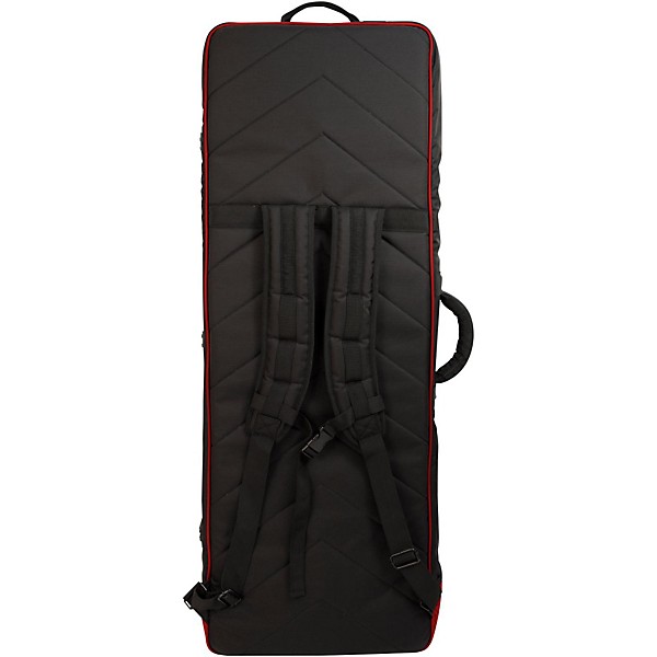 Ultimate Support Hybrid Series 2.0 Keyboard Gig Bag - Red Trim 61 Key