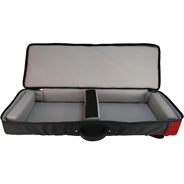 Ultimate Support Hybrid Series 2.0 Keyboard Gig Bag - Red Trim 61 Key