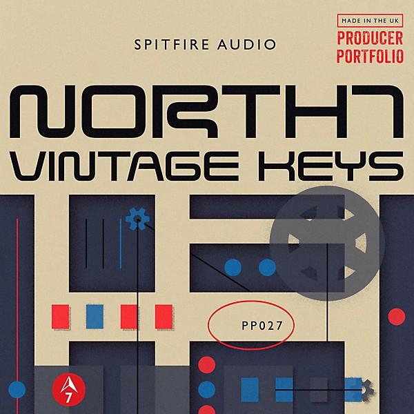 Spitfire North 7 Vintage Keys