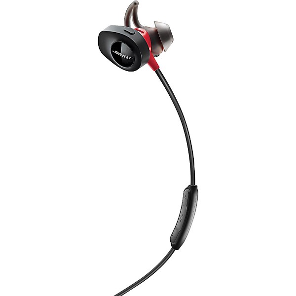 Open Box Bose SoundSport Pulse Wireless Headphones Level 1 Black Red