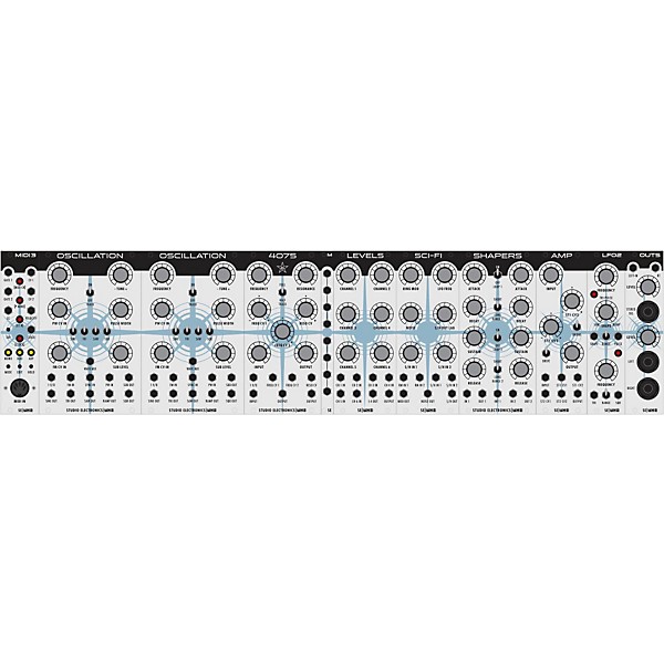 Studio Electronics Boomstar Modstar Seito Rising Modular Analog Synthesizer System