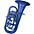 Cool Wind CEU-200 Series 4-Valve Plastic Euphonium Black Cool Wind CEU-200 Series 4-Valve Plastic Euphonium Blue