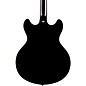 D'Angelico Premier Series DC Semi-Hollowbody Electric Guitar with Stairstep Tailpiece Black
