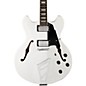 D'Angelico Premier Series DC Semi-Hollowbody Electric Guitar with Stairstep Tailpiece White thumbnail