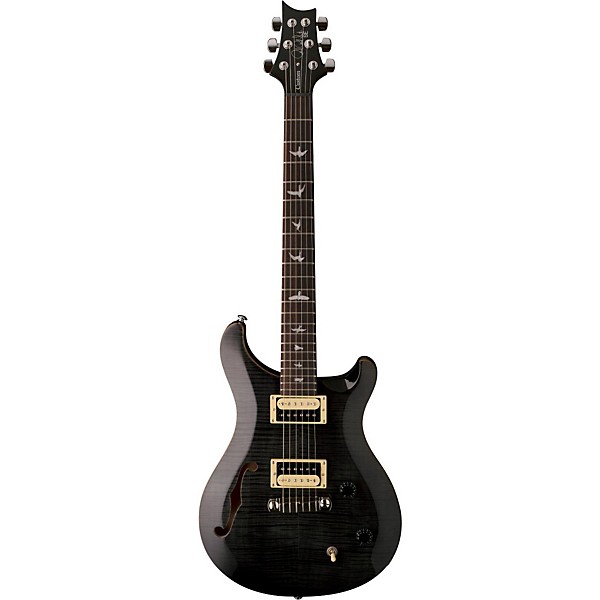 PRS 2017 SE Custom 22 Semi-Hollow Electric Guitar Gray Black