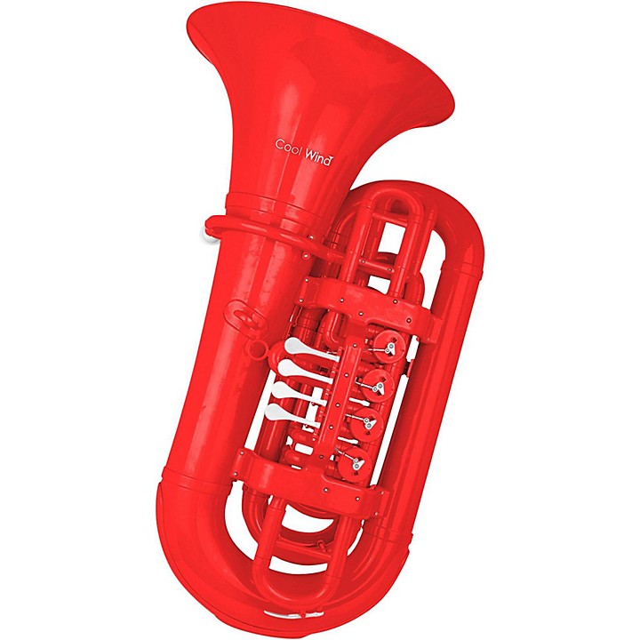 Clearance Cool Wind CTU-200 Series 4-Valve BBb Tuba Red | Guitar