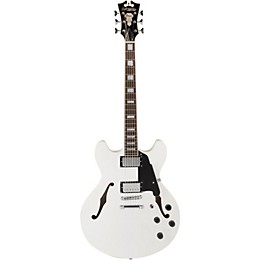 Open Box D'Angelico Premier Series DC with Stop Tail Piece Hollowbody Electric Guitar Level 2 White 190839466372