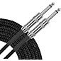 Musician's Gear Standard Instrument Cable Braid-20 ft.-Black (2 Pack)