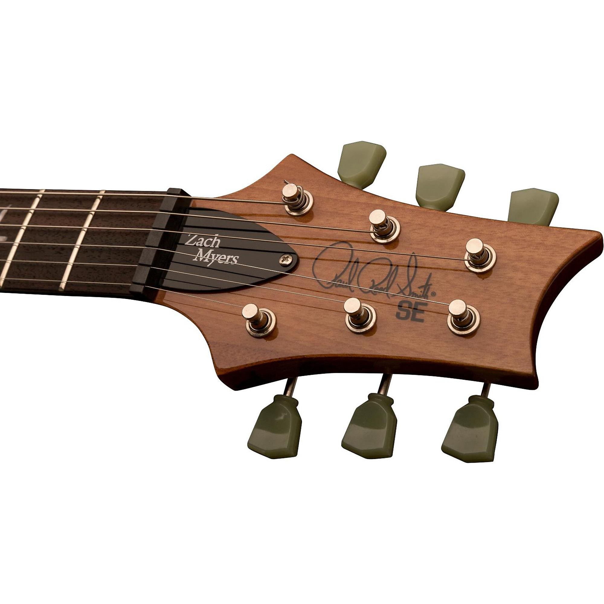 PRS SE Zach Myers Electric Guitar Trampas Green | Guitar Center