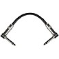 Musician's Gear Standard Instrument Patch Cable-6 in.-Black (2 Pack)