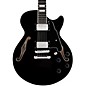 Open Box D'Angelico Premier Series SS Semi-Hollowbody Electric Guitar with Center Block and Stopbar Tailpiece Level 2 Black 190839755551 thumbnail