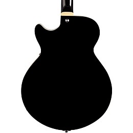 Open Box D'Angelico Premier Series SS Semi-Hollowbody Electric Guitar with Center Block and Stopbar Tailpiece Level 1 Black