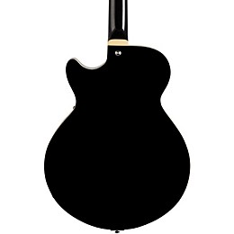 Open Box D'Angelico Premier Series SS Semi-Hollowbody Electric Guitar with Stairstep Tailpiece Level 2 Black 190839684301