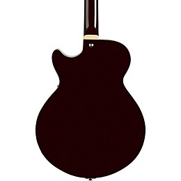 Open Box D'Angelico Premier Series SS Semi-Hollowbody Electric Guitar with Stairstep Tailpiece Level 2 Transparent Wine 190839489654