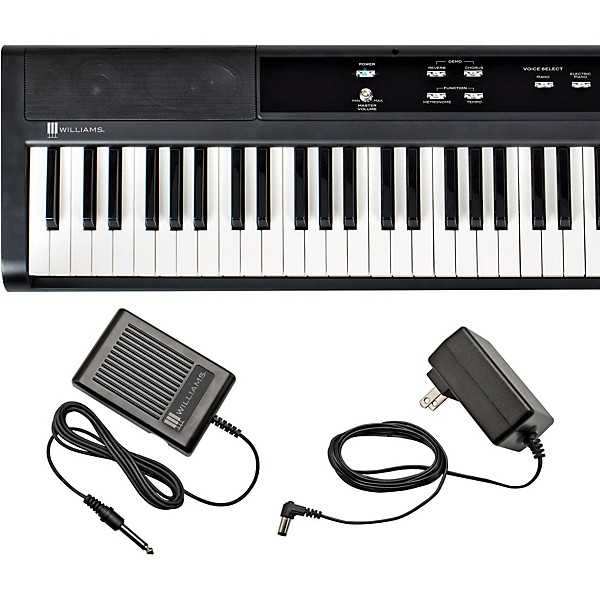 Open Box Williams Legato Plus 88-Key Digital Piano Level 2 Satin Black 190839314970