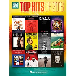 Hal Leonard Top Hits Of 2016 (Easy Guitar With Tab)