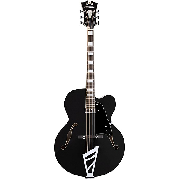 Open Box D'Angelico Premier Series EXL-1 Hollowbody Electric Guitar with Stairstep Tailpiece Level 2 Black 190839719263