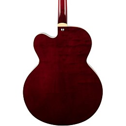 Open Box D'Angelico Premier Series EXL-1 Hollowbody Electric Guitar with Stairstep Tailpiece Level 2 Transparent Wine 190839799425