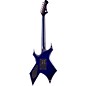 Open Box B.C. Rich Warlock Set Neck with Floyd Rose Electric Guitar Level 2 Transparent Cobalt Blue 888365957746