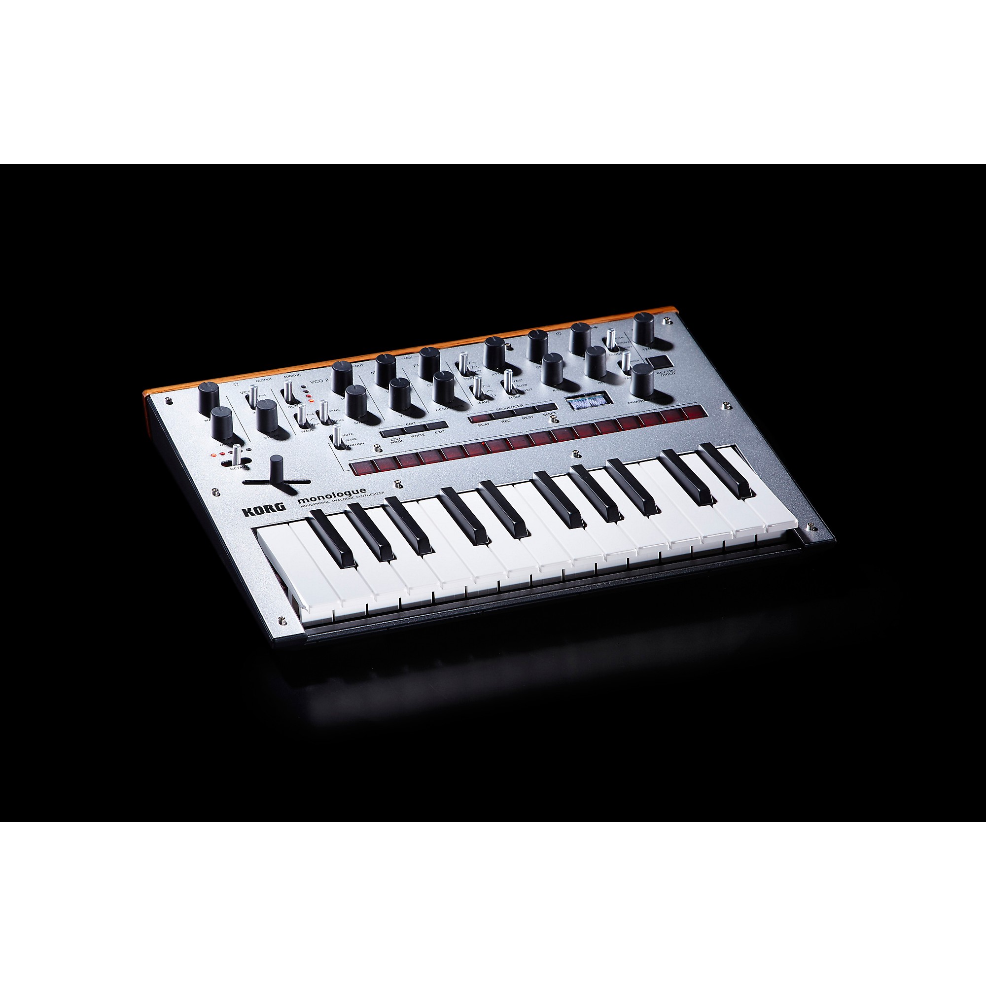 KORG monologue Monophonic Analog Synthesizer Silver | Guitar Center