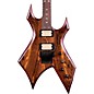B.C. Rich Warlock Neck Through with Floyd Rose and Dimarzios Electric Guitar Gloss Natural thumbnail