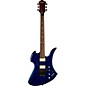 Open Box B.C. Rich Mockingbird Neck Through with Floyd Rose Electric Guitar Level 2 Transparent Cobalt Blue 190839034205